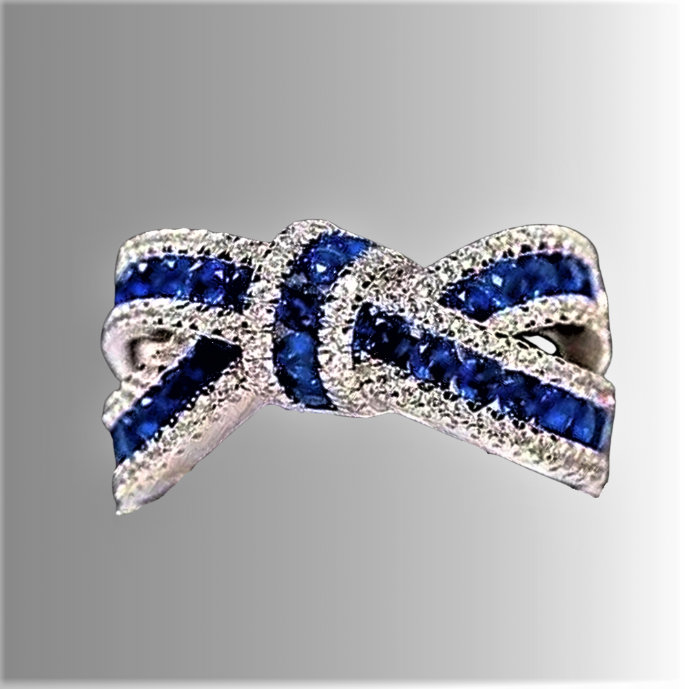 Banda "Fiery Ribbon": Elegancia y pasión resplandecientes