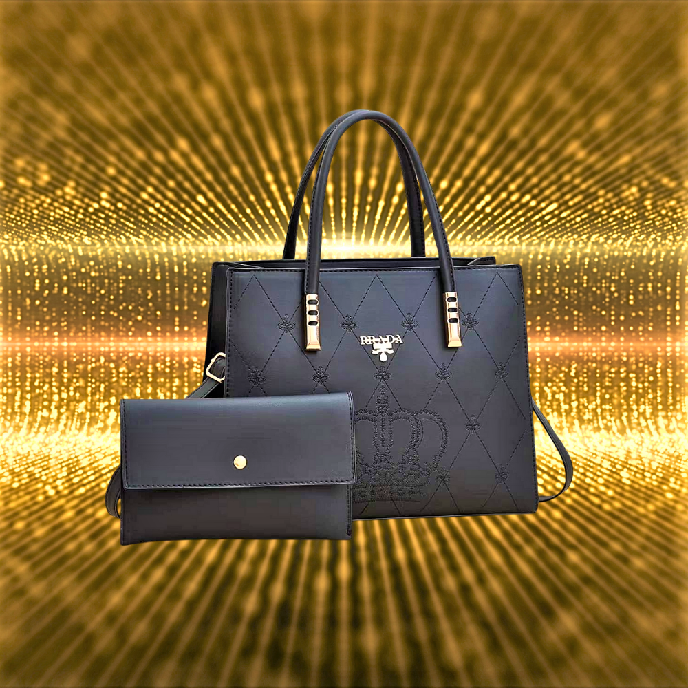 Conjunto Bolso con Monedero Sencillez y Refinamiento
