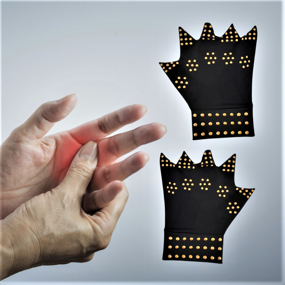 Guantes de terapia de pulso magnético para aliviar el dolor y la inmovilidad de las manos