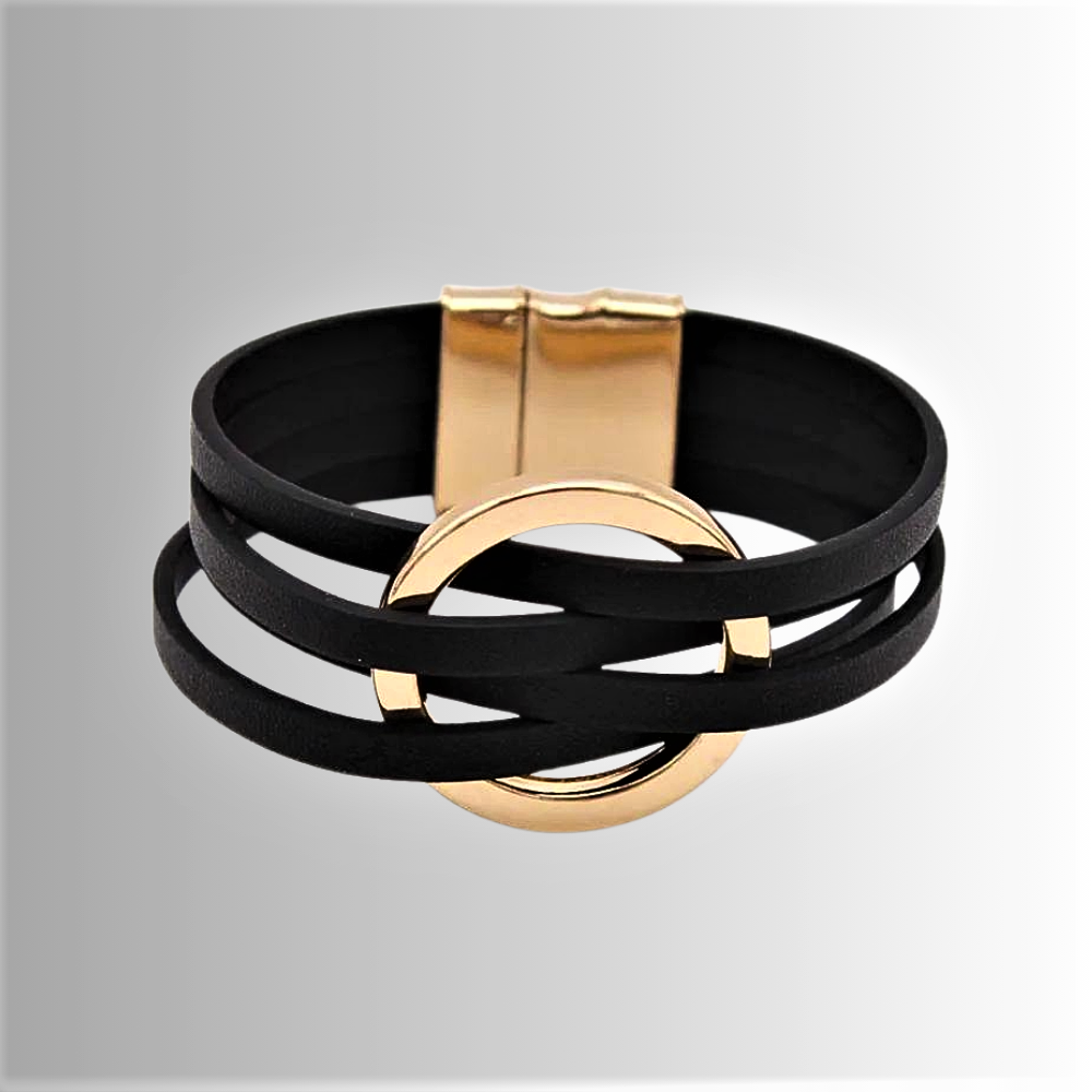 Pulsera de piel de vaca auténtica Modernidad y sostenibilidad se unen