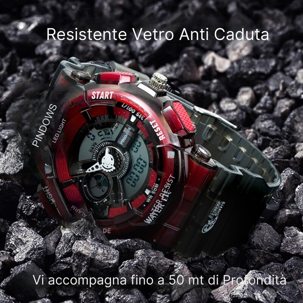 "Aventura digital": cronógrafo deportivo electrónico