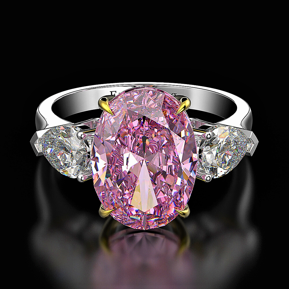 Three Stone Ring A Splendid Source of Light to Enhance Your Class