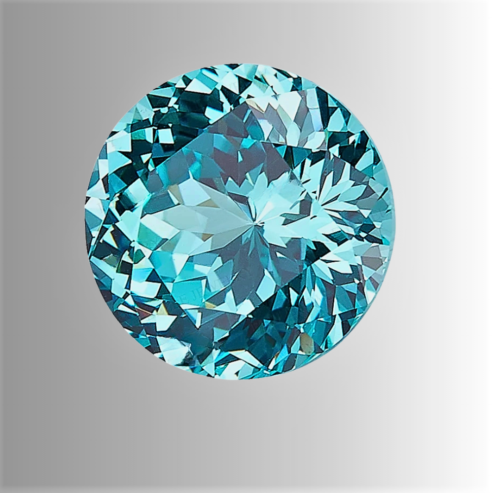 Tormalina Paraiba Lab Grown Taglio Brillante