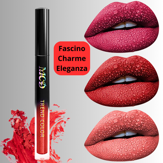 Rossetto Opaco in 19 Tonalità