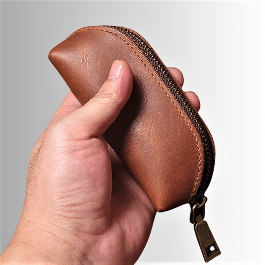 Portachiavi in Pelle di Vitellino