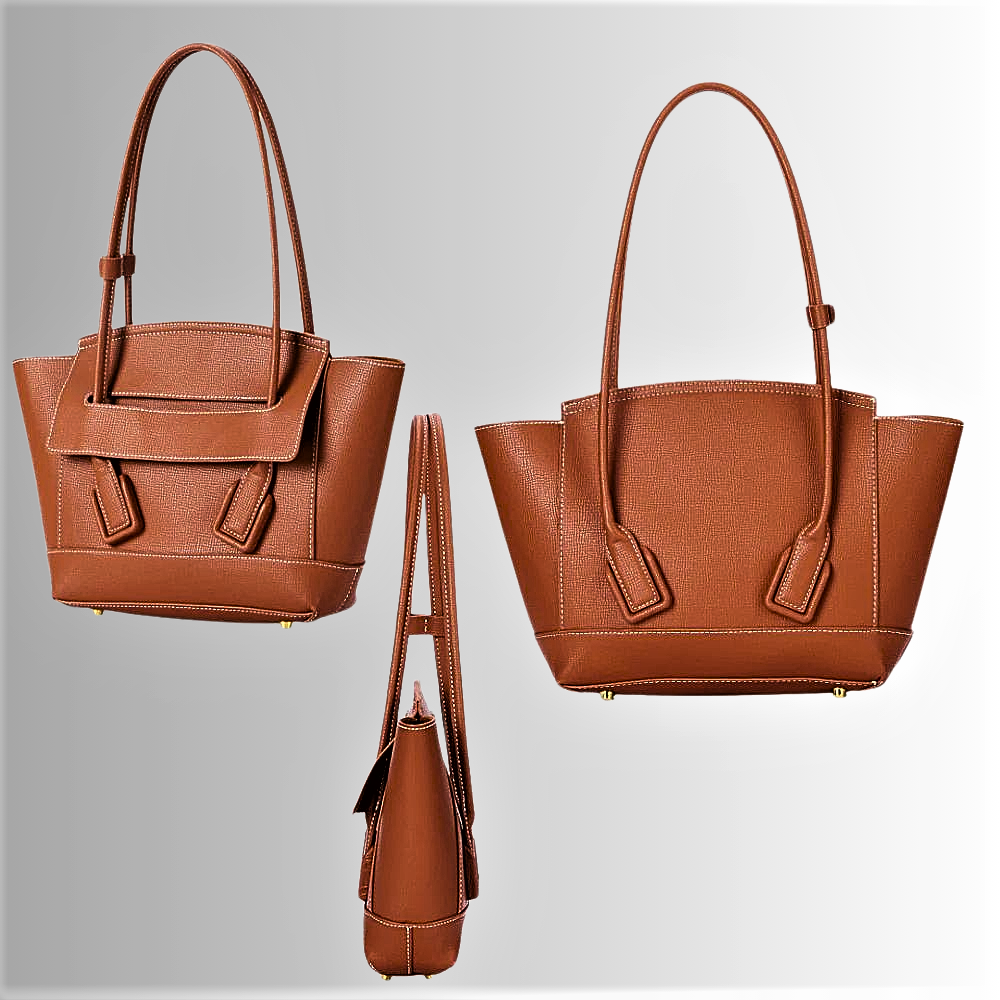 Bolso de piel de becerro auténtica Elegancia y originalidad