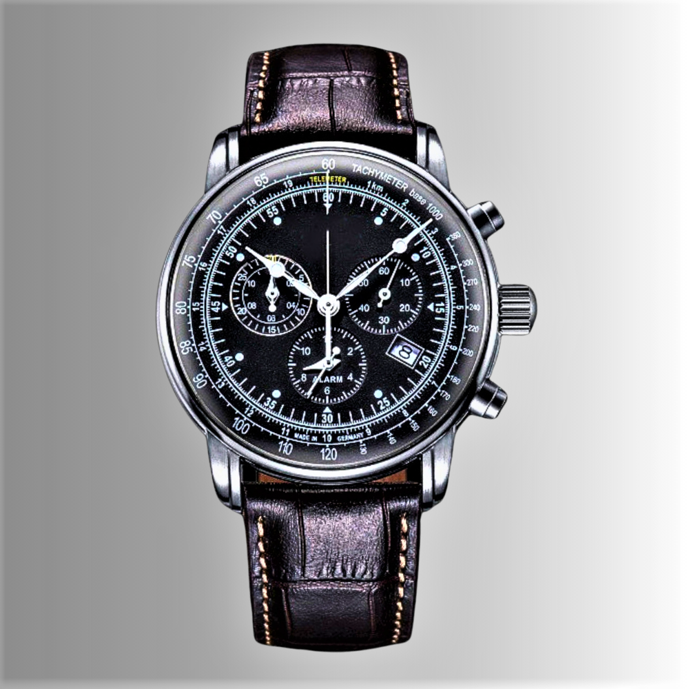 Cronografo "Teutonico" Eleganza Discreta e Precisione Tedesca per il Business