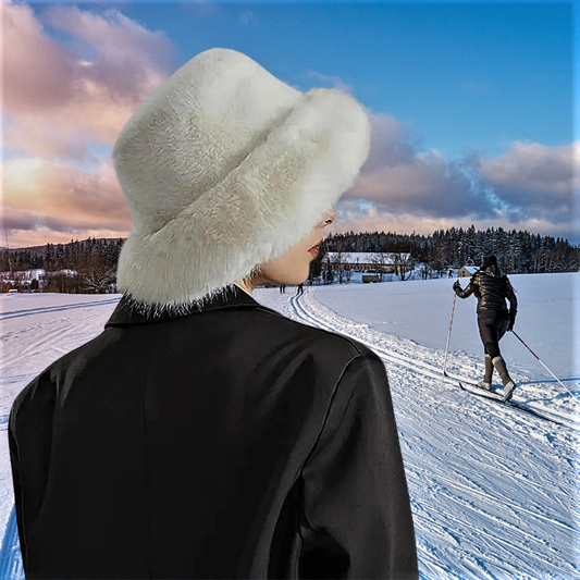 Cappello in Pelliccia Sintetica