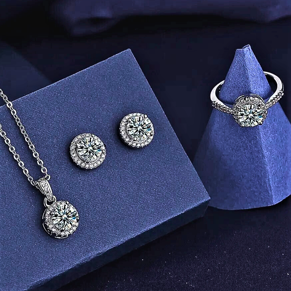 Conjunto “Diamantes para todos”: elegancia y brillo para cada estilo