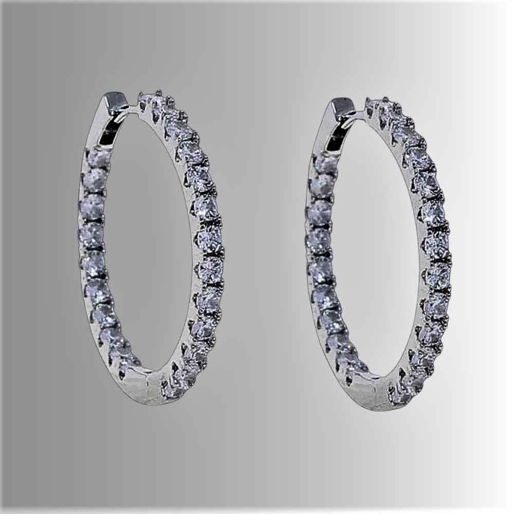 Pendientes "Círculos de Luz" Elegancia y Estilo