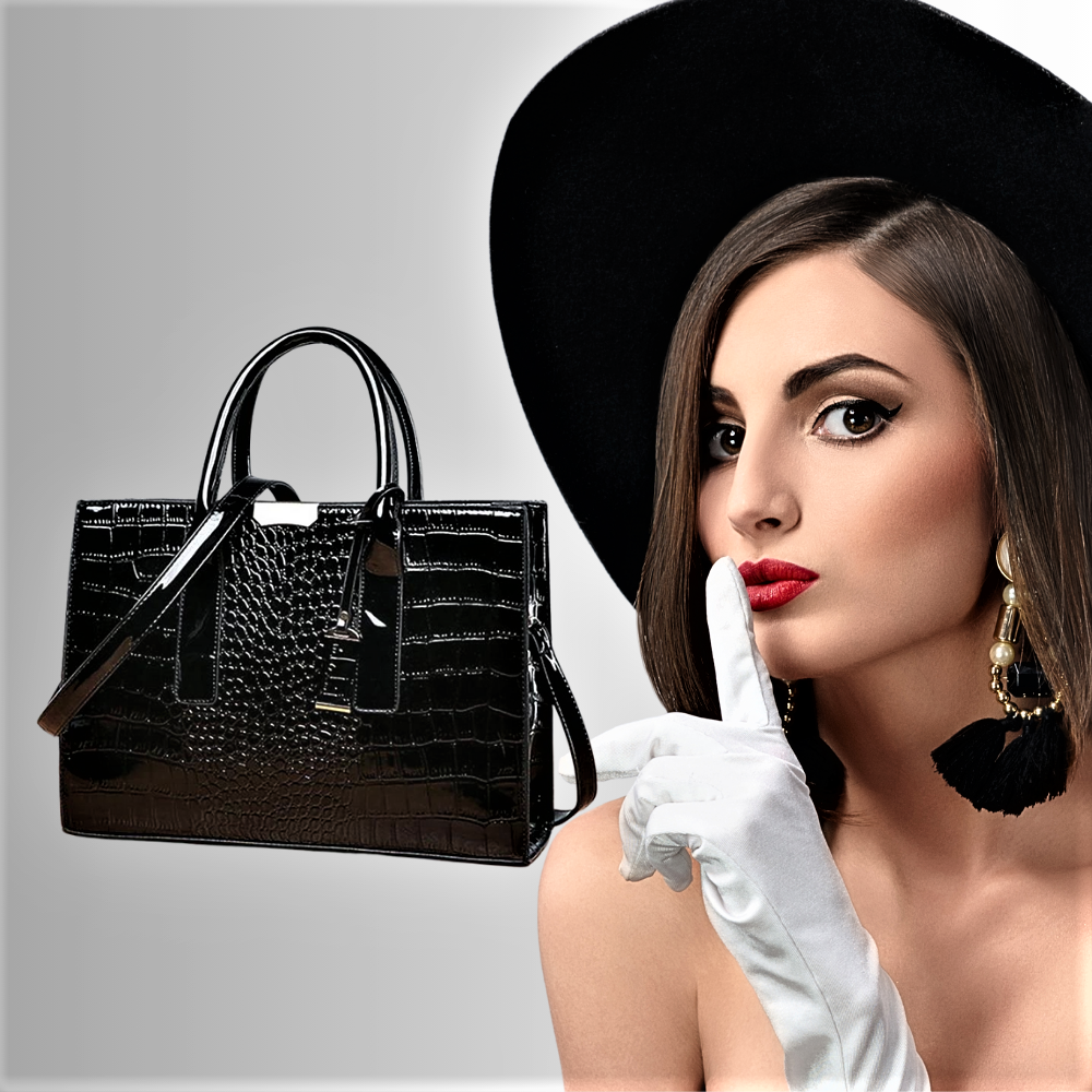 Conjunto de accesorios de lujo "Alligator" Elegancia y estilo atemporales