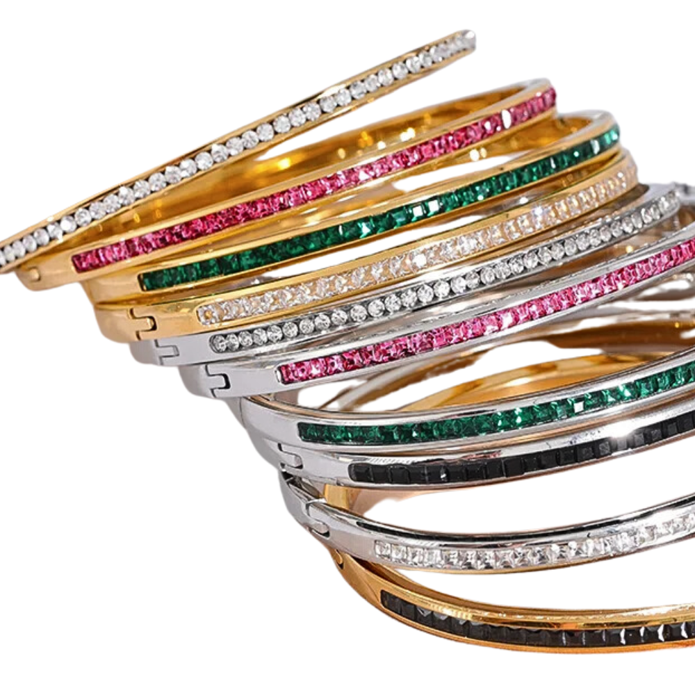 Pulsera “Elegancia” Un Mosaico de Luz y Color