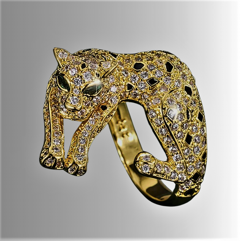 Anillo “Pantera”: un rugido de elegancia