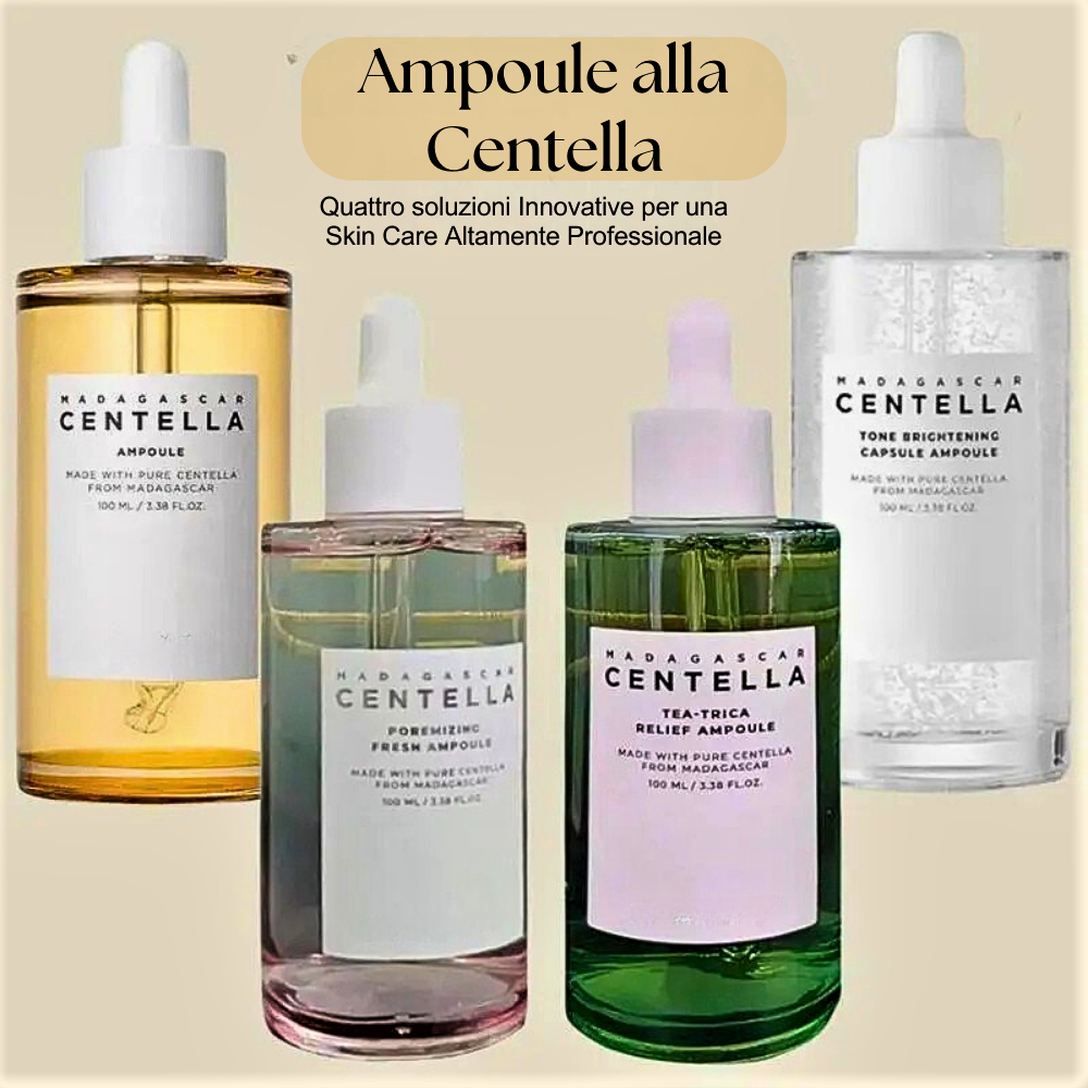 Collezione Prodotti alla Centella Asiatica BIO 100%