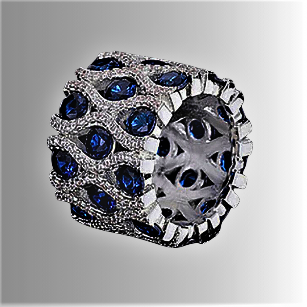 Anillo "Gem Eye" Una mirada brillante al mundo