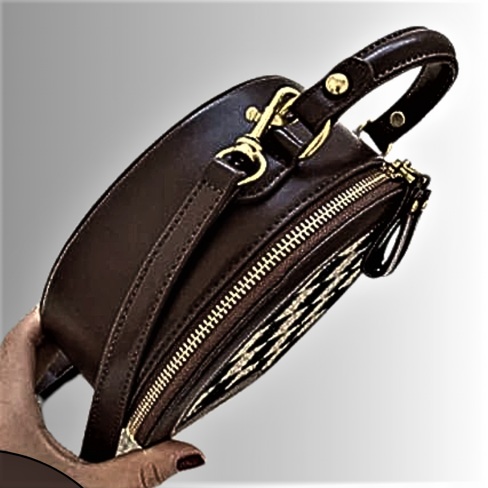 Mini bolso redondo: encuentro de estilo y funcionalidad
