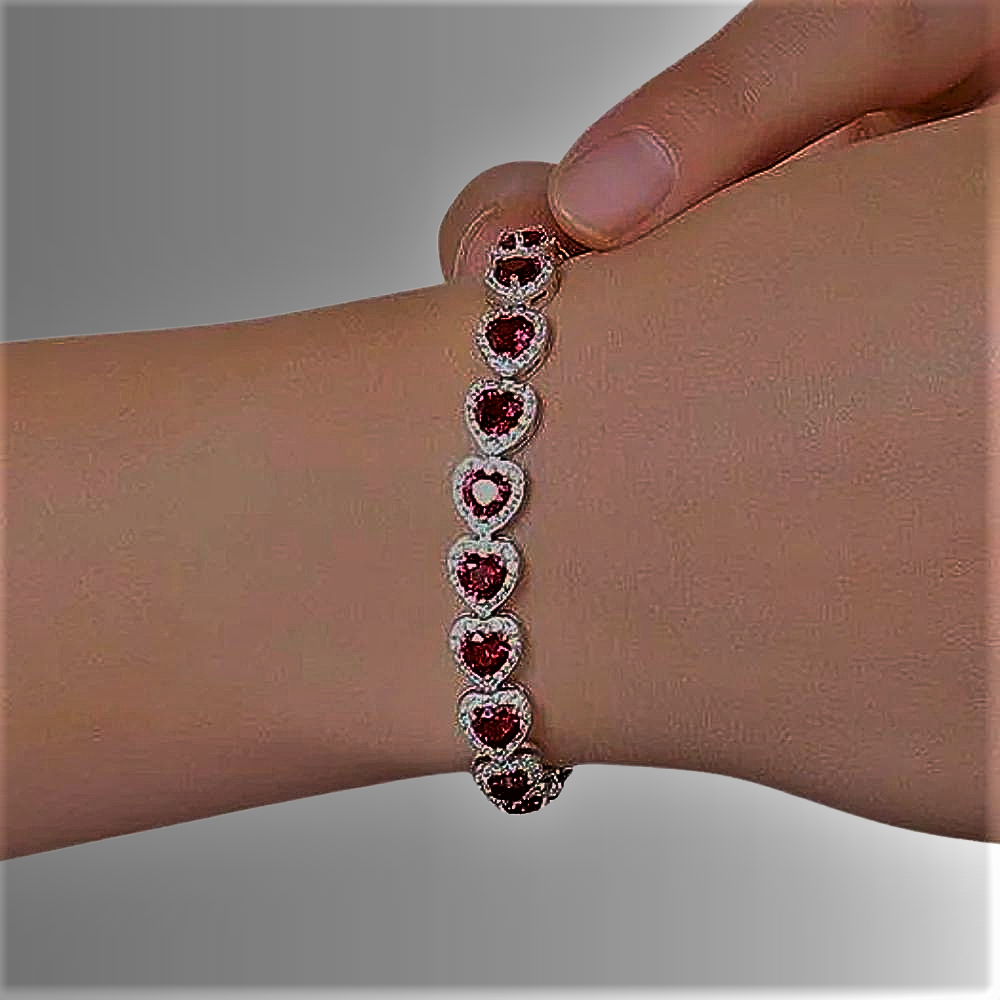 Pulseras “Rosso Fuoco” Alta joyería para tu encanto