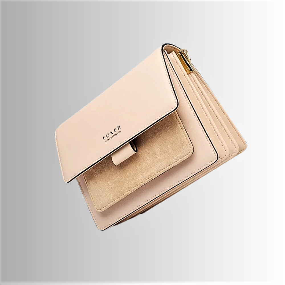 Mini Bag a Soffietto in Pelle di Vitellino