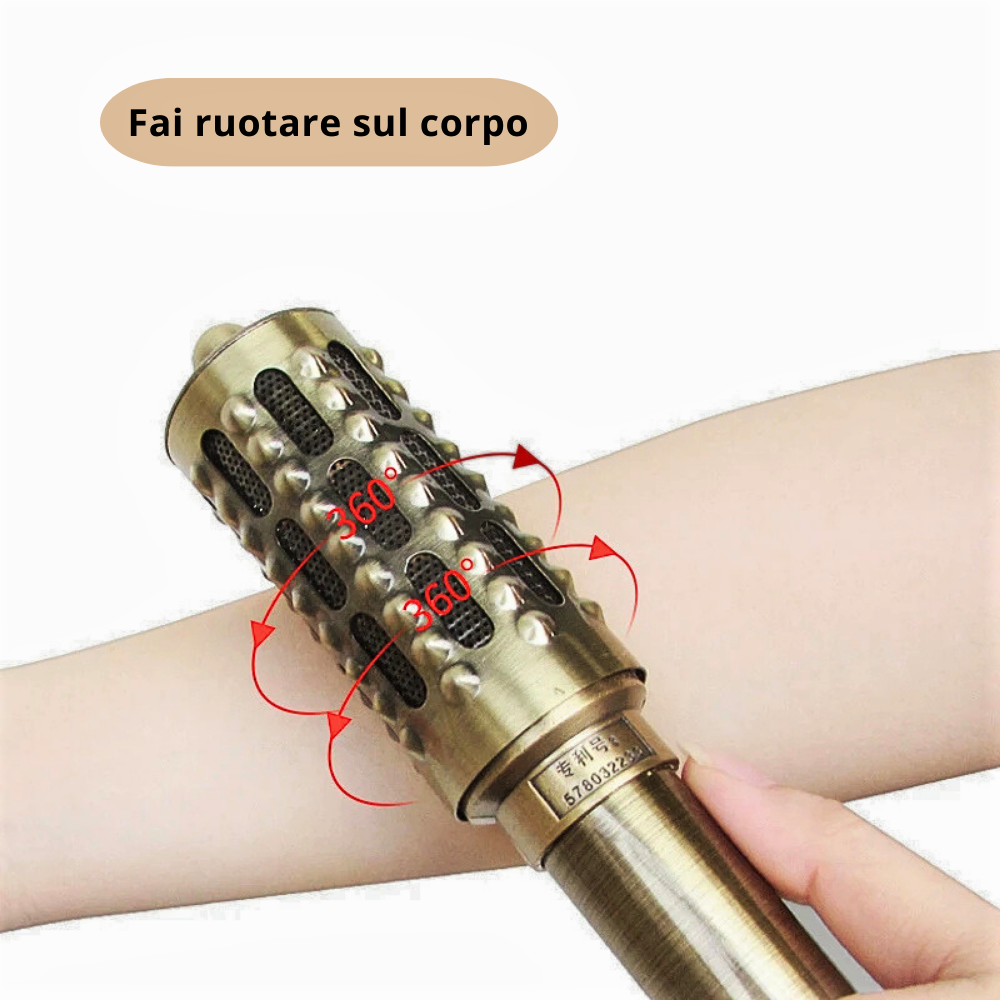 Braciere per Moxibustione con 10 candele di Moxa