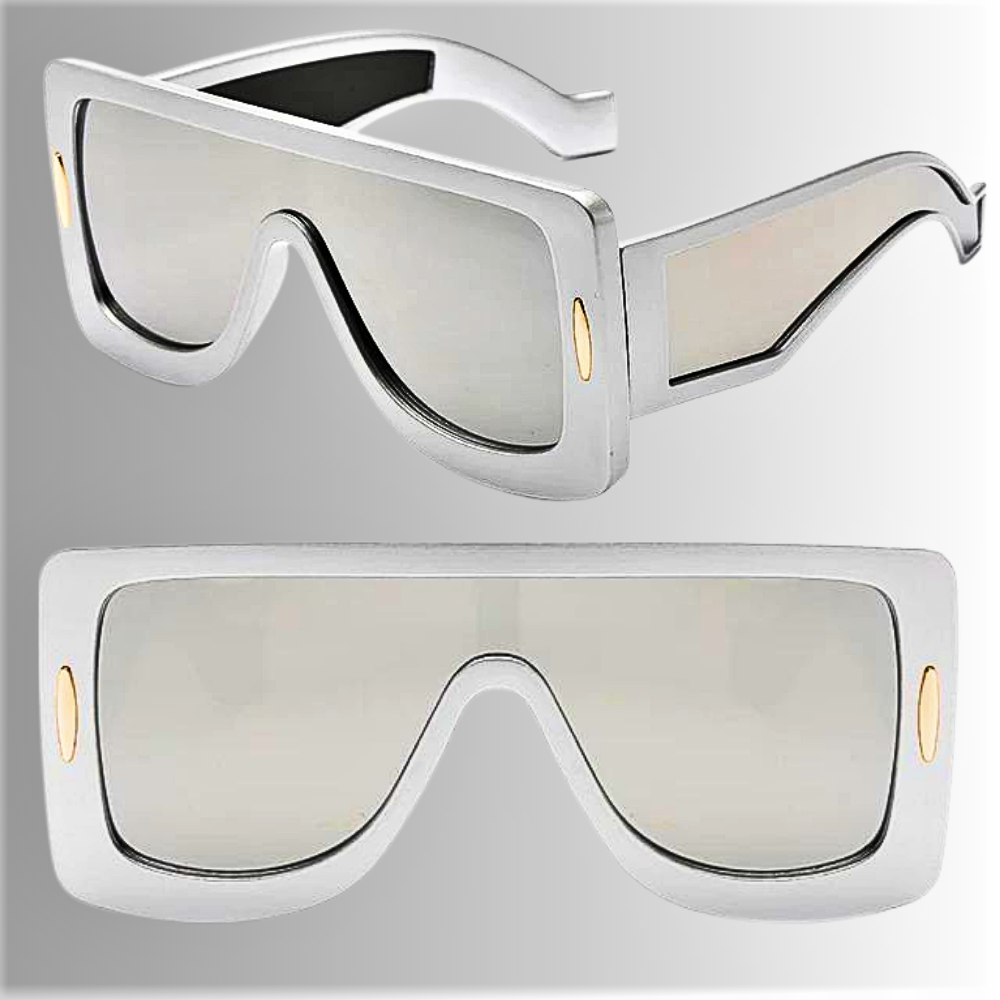 Gafas de sol "Avant-Garde" con montura de moda de gran tamaño