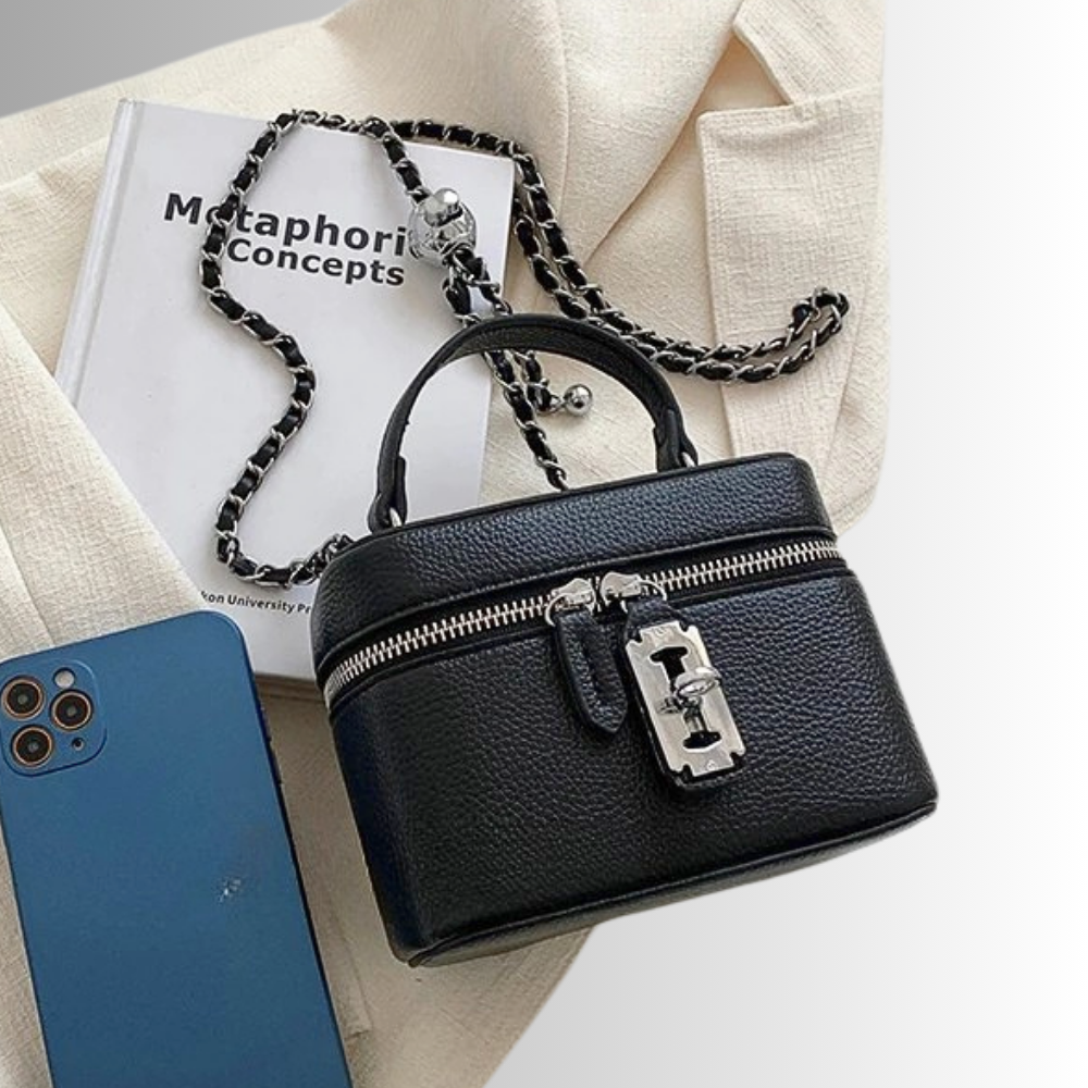 Mini Borsa a Bauletto in Similpelle