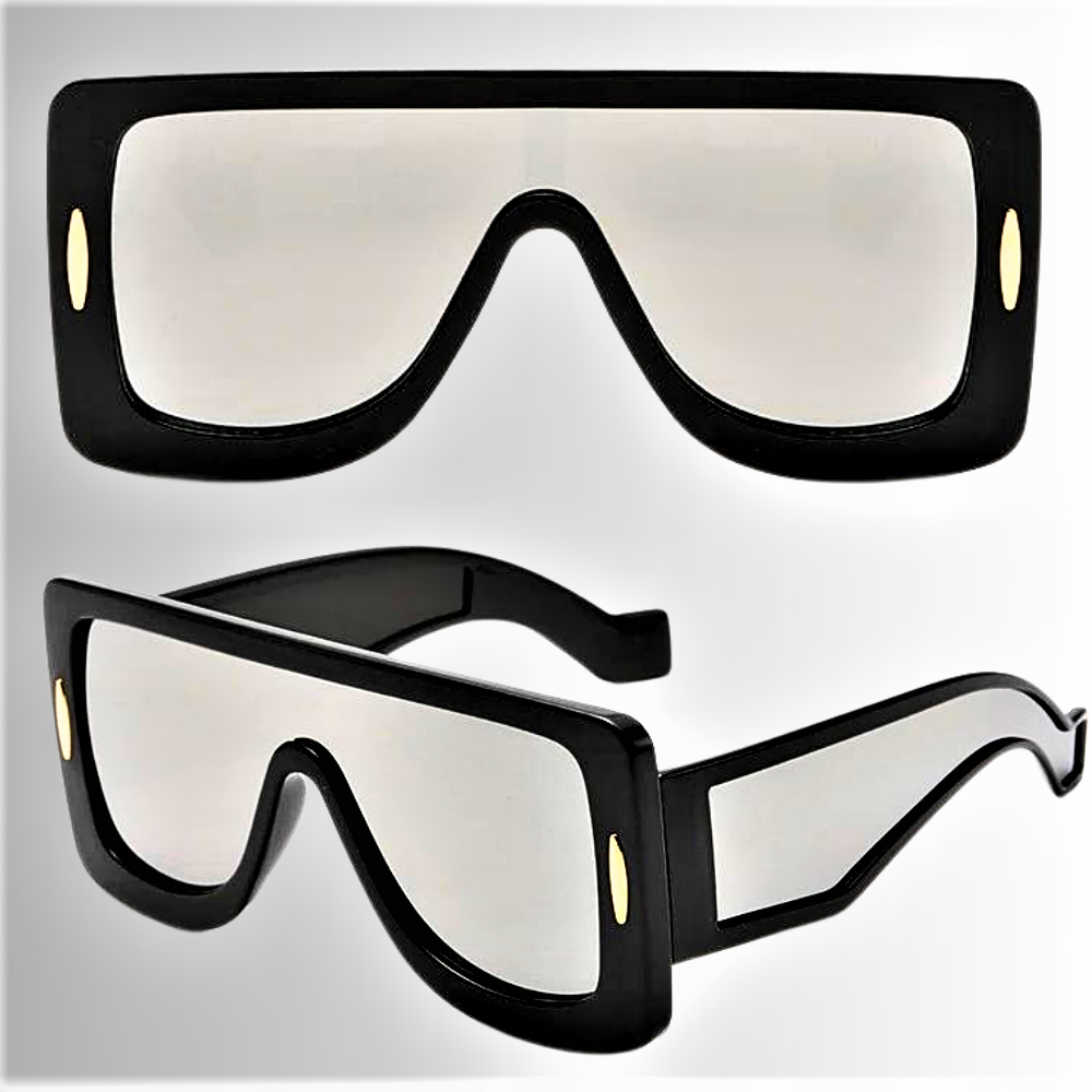 Gafas de sol "Avant-Garde" con montura de moda de gran tamaño