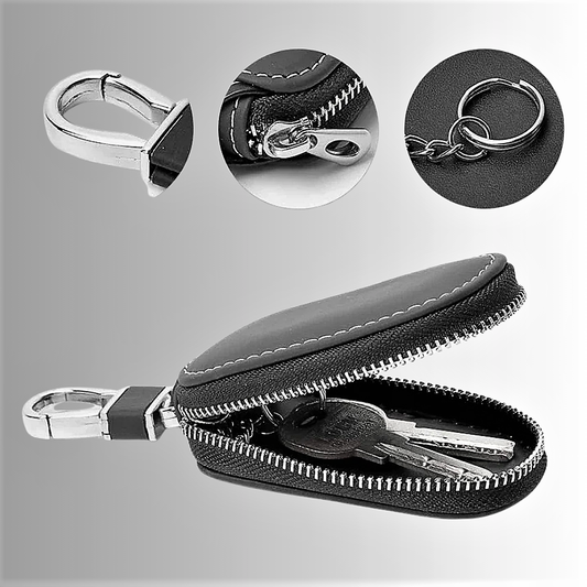 Portachiavi per Piccole Chiavi in Pelle di Vitellino