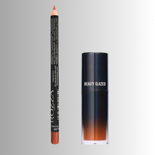 Set di Lip Liner e Gloss con Squalane Vegetale