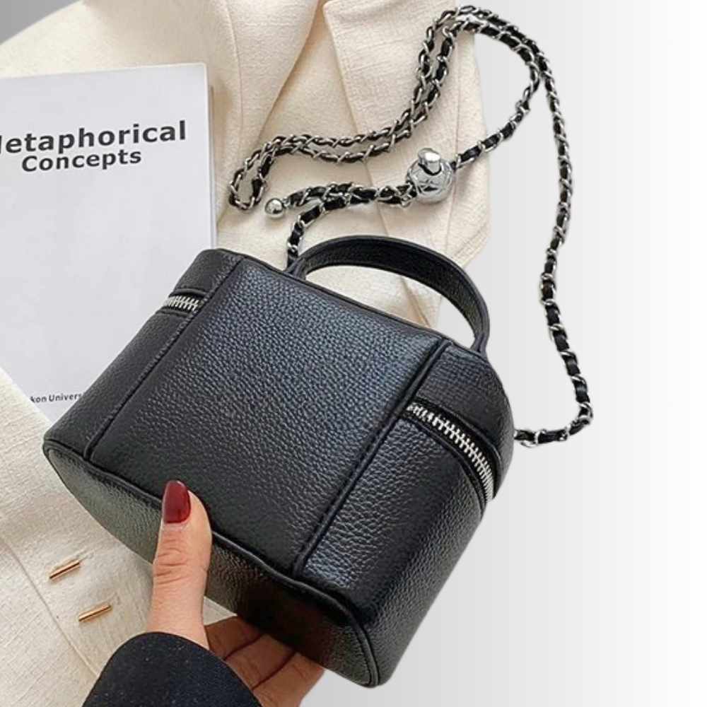 Mini Borsa a Bauletto in Similpelle