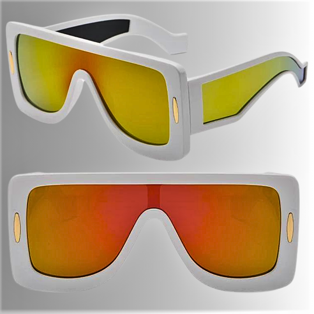Gafas de sol "Avant-Garde" con montura de moda de gran tamaño