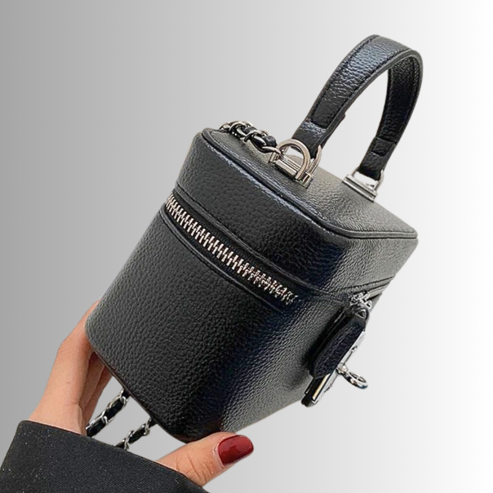 Mini Borsa a Bauletto in Similpelle