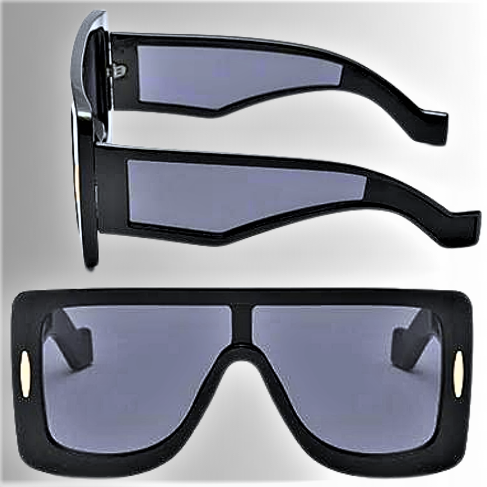 Gafas de sol "Avant-Garde" con montura de moda de gran tamaño