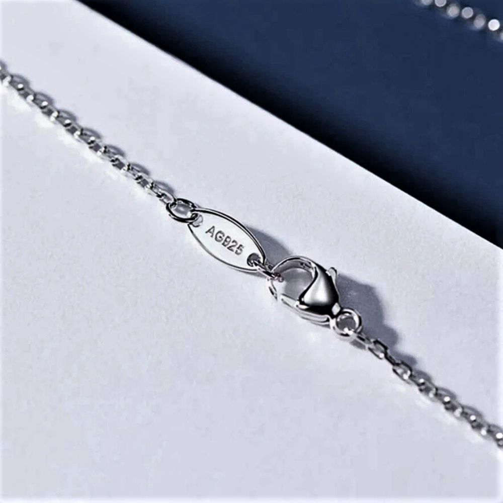 Collana Stile Liberty con Pendente/Spilla in Diamanti Lab Grown
