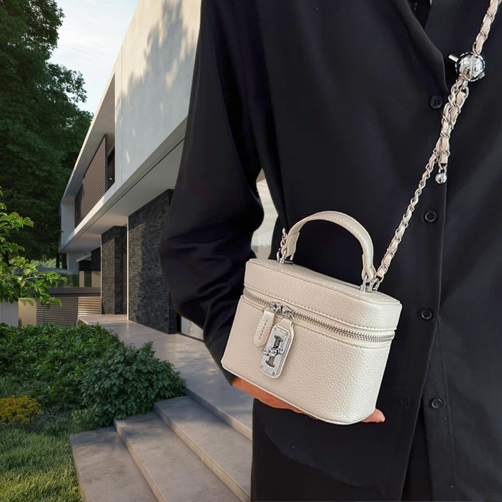 Mini Borsa a Bauletto in Similpelle