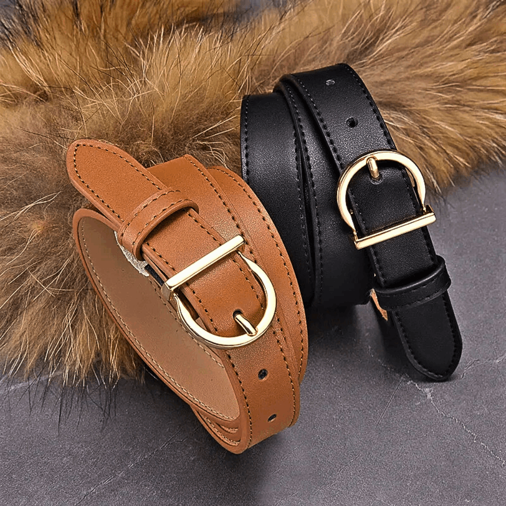 Cintura in Morbidissima Pelle di Vitellino: Eleganza e Classe per Ogni Outfit