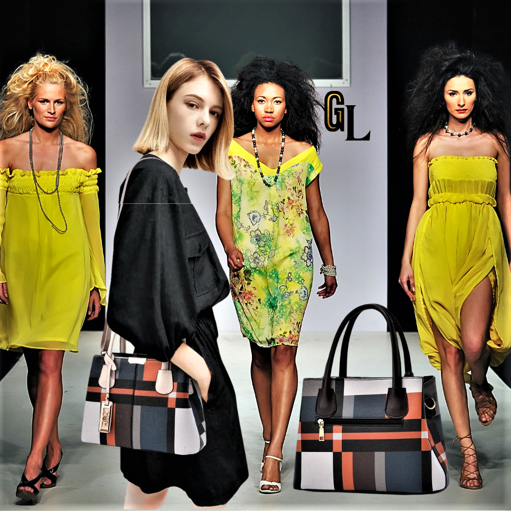 Bolso de moda de tela multicolor La originalidad se une a la modernidad