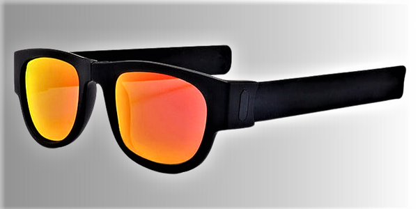 Gafas de sol polarizadas y plegables en la muñeca