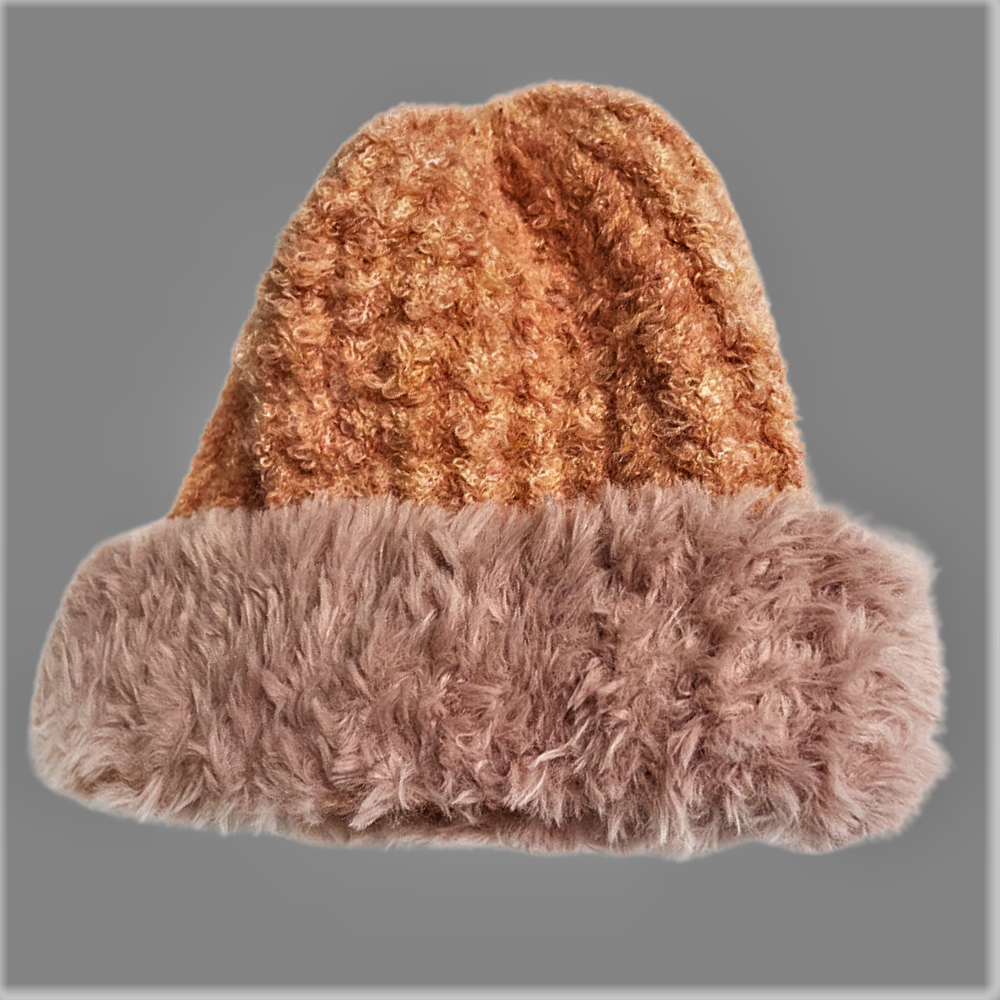 Cappello in Misto Lana Bicolore Eleganza e Comfort per un Inverno Caldo