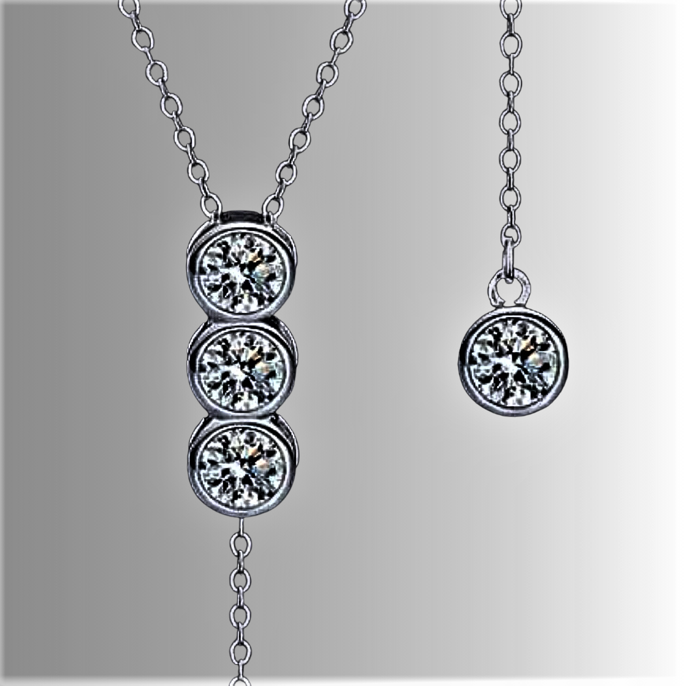 Collar “Línea de Luz”: encanto y esplendor minimalista