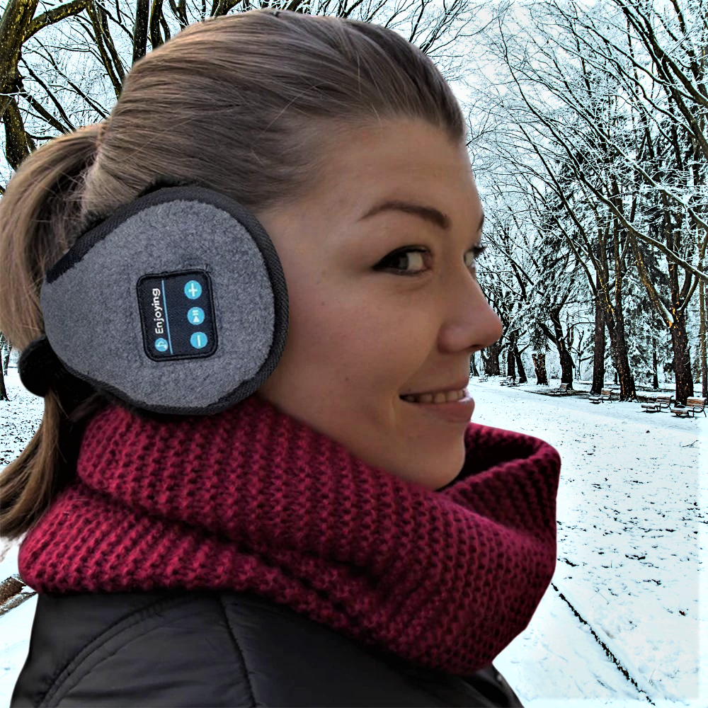Banda para calentar los oídos con Bluetooth: ¡música y calidez para tu invierno!