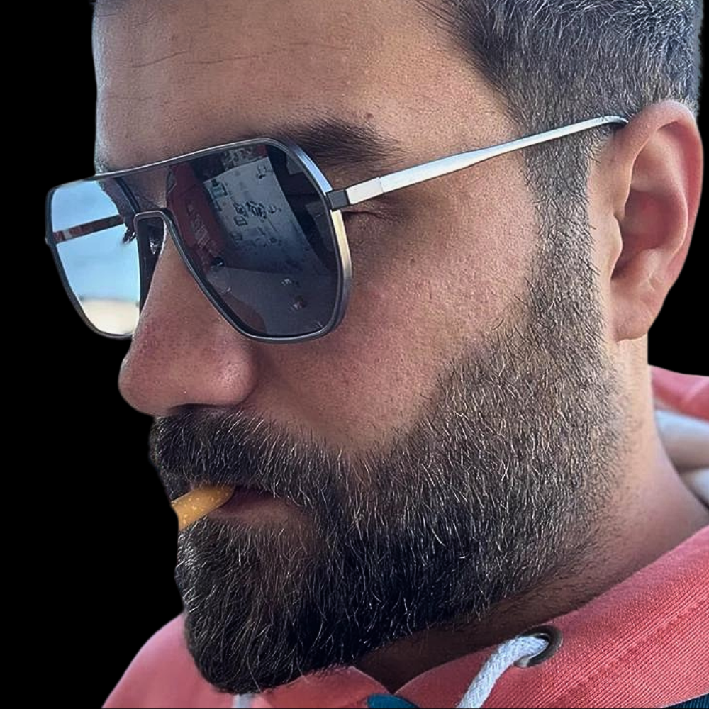 Gafas de sol fotocromáticas de lujo “Pilot Shining”