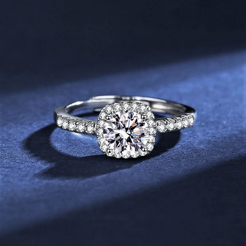 Solitario con Moissanite da 0.50 o 1 carato: 12 Combinazioni di Stile e Luce Infinita