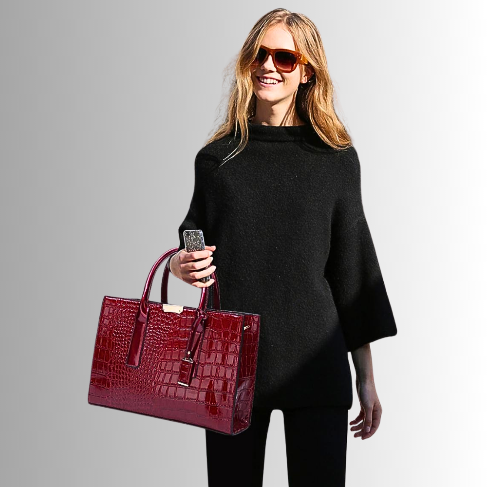 Conjunto de accesorios de lujo "Alligator" Elegancia y estilo atemporales
