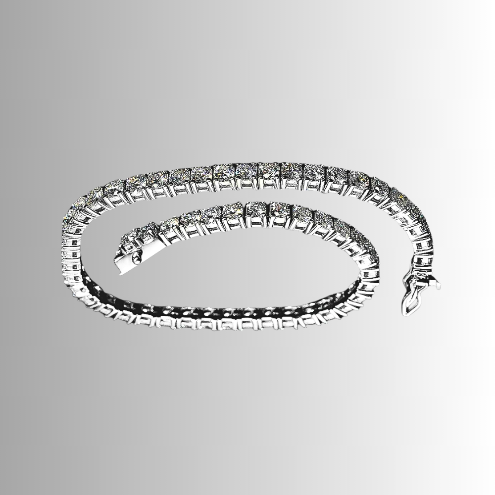 Bracciale e Collana Tennis con Moissaniti da 3/4/5 mm