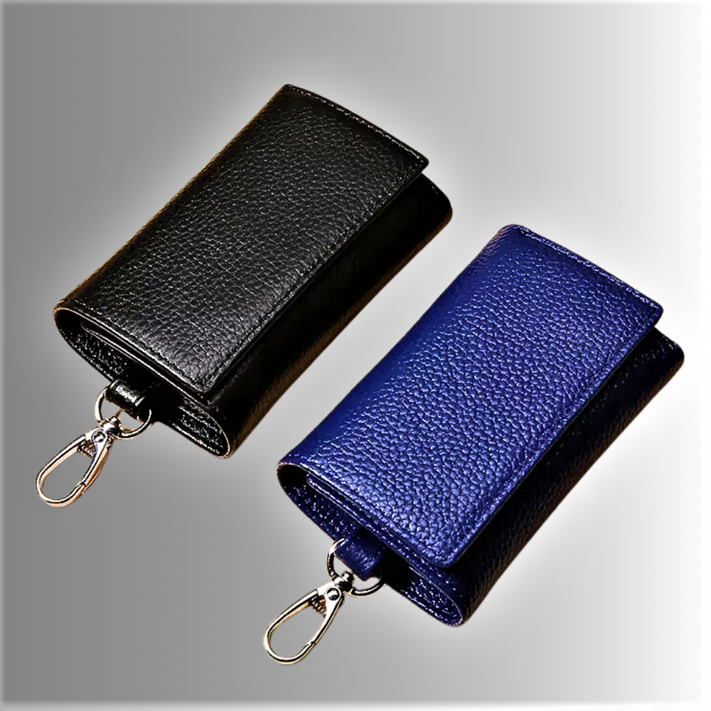 Cartera y llavero de piel de becerro: innovación, calidad y lujo en un único accesorio