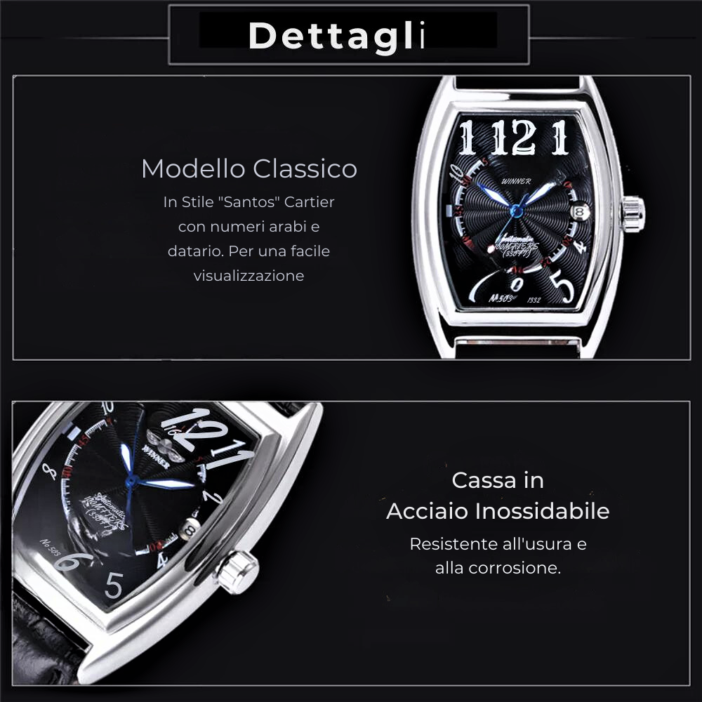 El ganador debe tener un reloj automático elegante