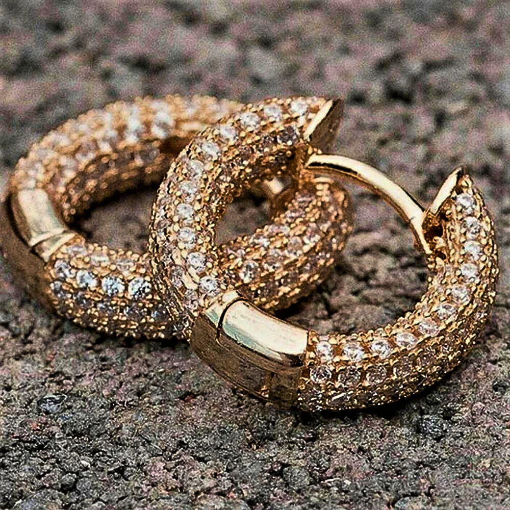 Pendientes de aro de la colección Elegance