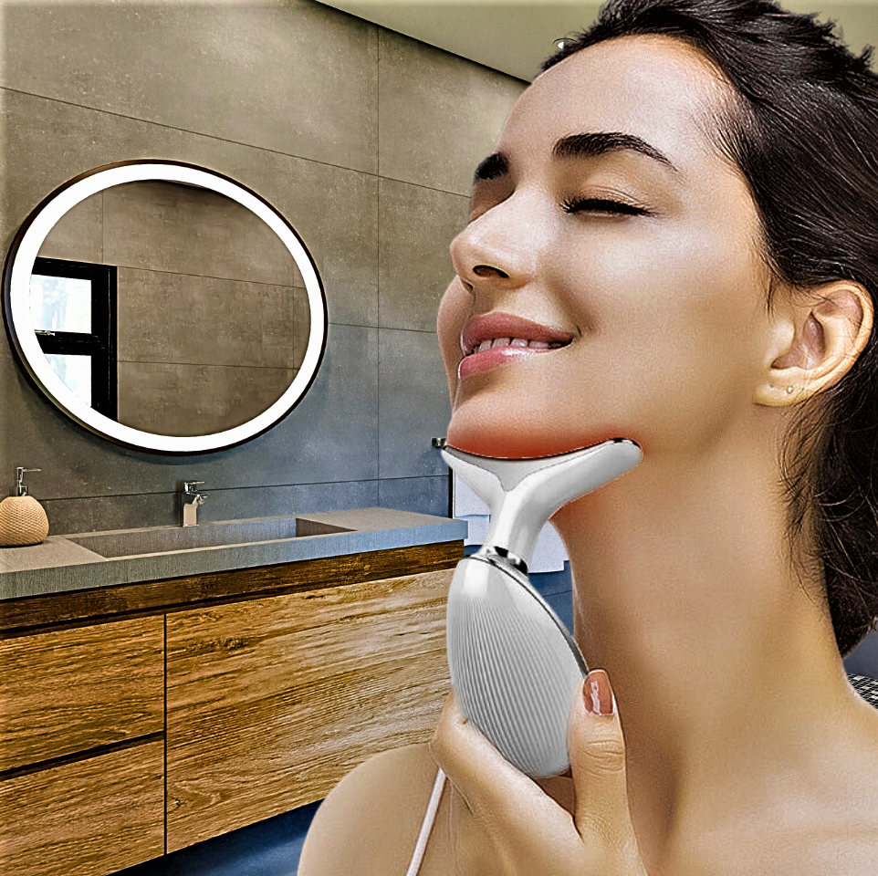 Dispositivo de belleza 3 en 1 para rostro y cuerpo Cuidado completo para una piel radiante