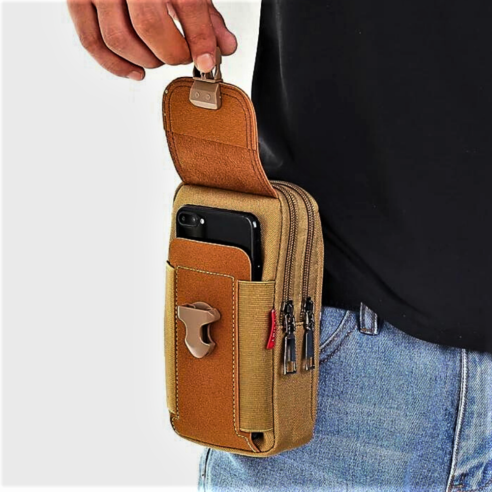 Mini Belt Pouch Practicality and Safety for Every Day!
