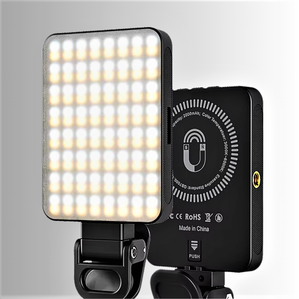Lámpara LED magnética profesional: el accesorio imprescindible para fotografías y vídeos perfectos
